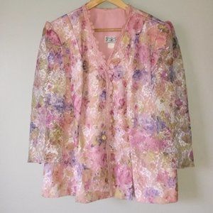 Vintage T Fe Flower Jacket